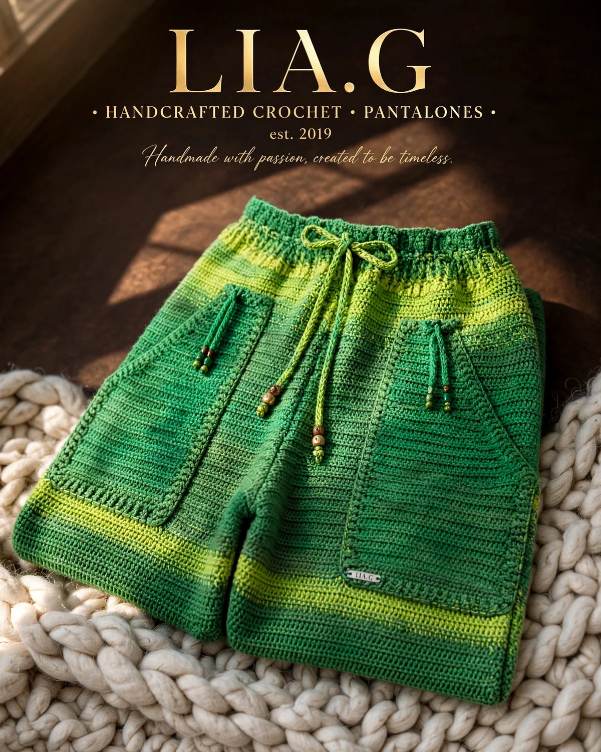 Pantalones Artesanales de Crochet