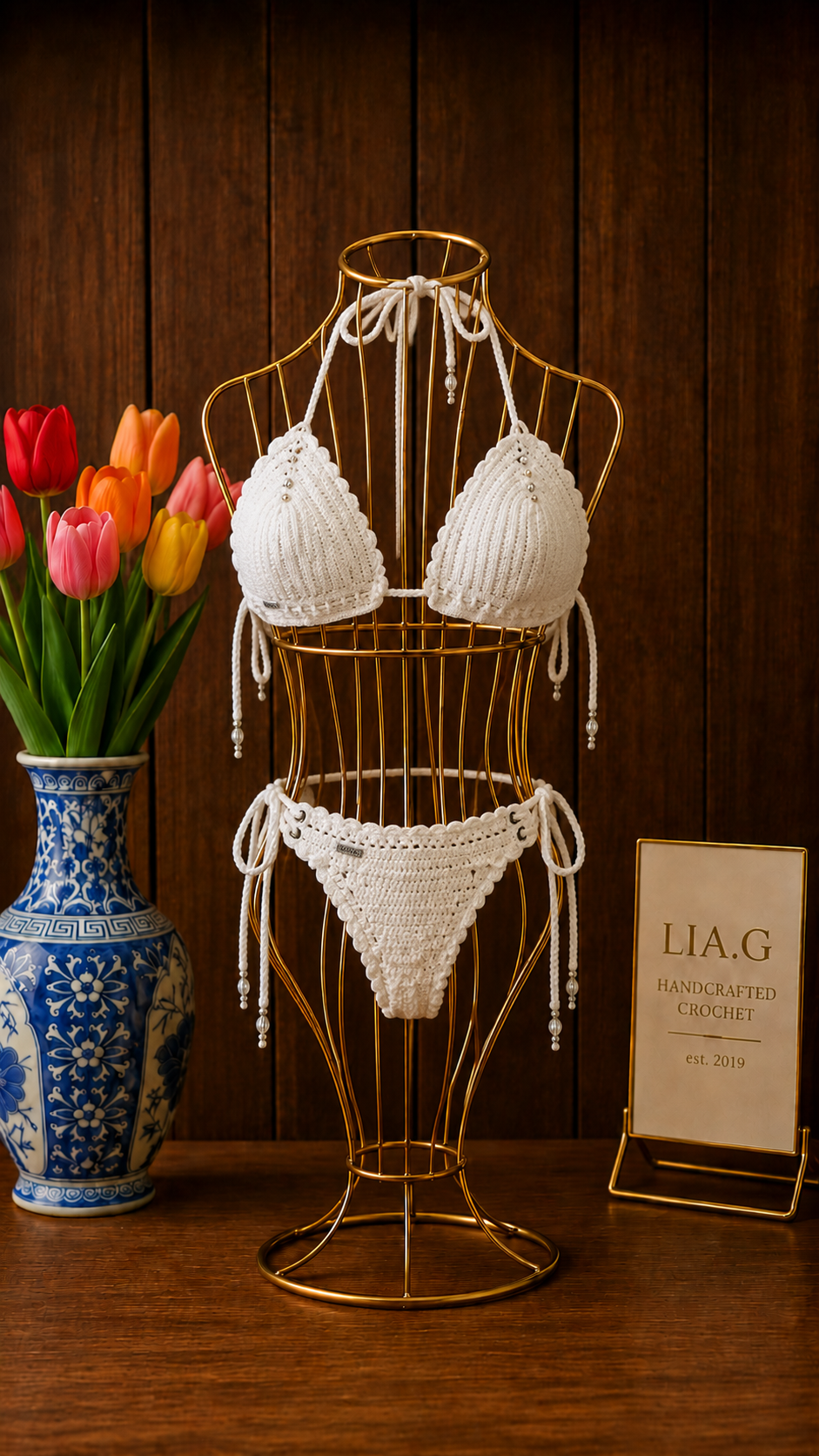 Bikini¨White Pearl¨