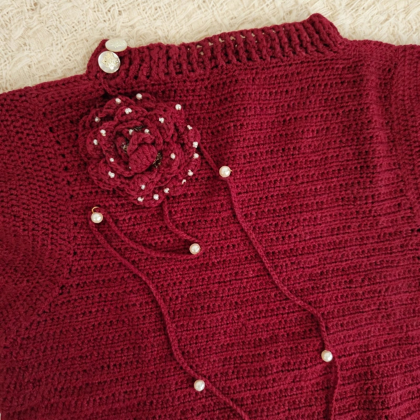 "Bordeaux" sweater