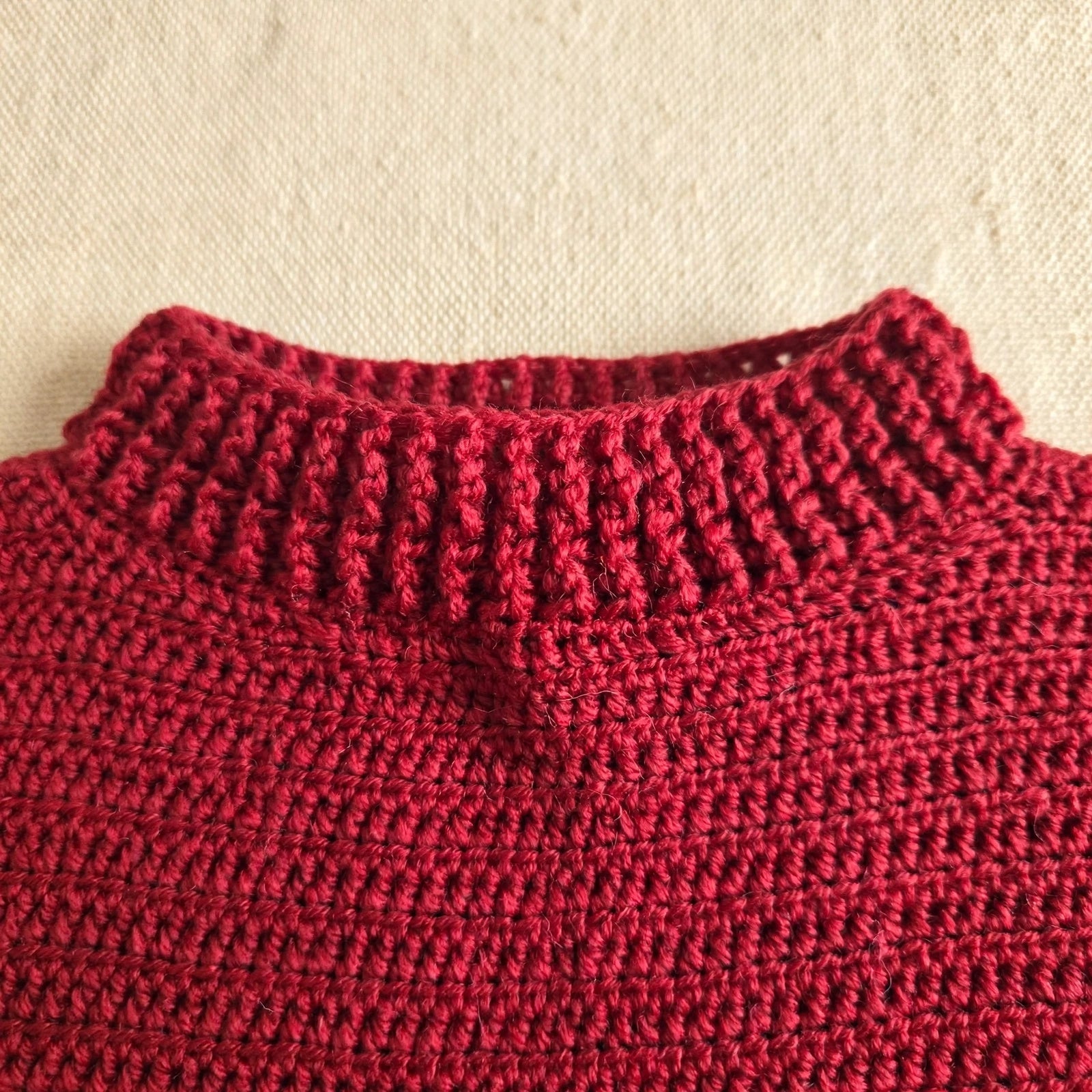 "Bordeaux" sweater